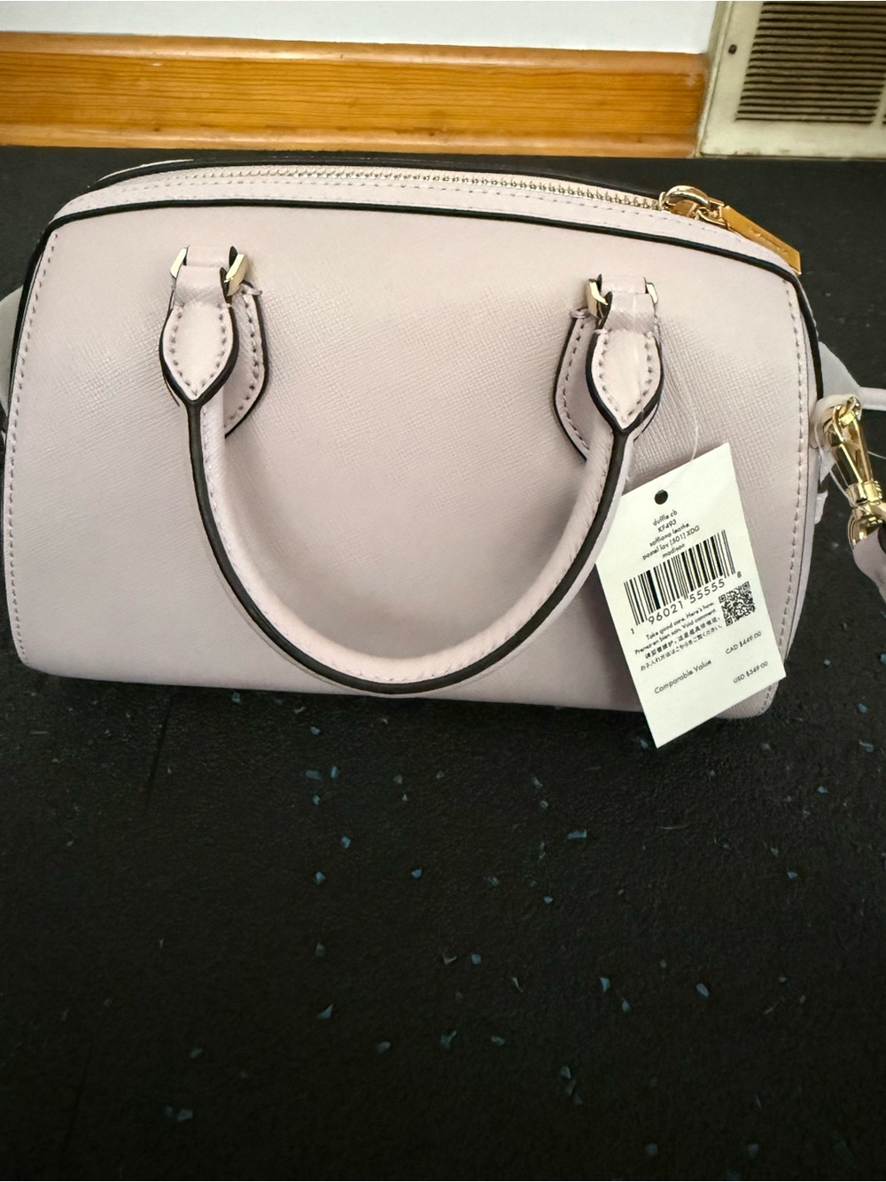 Kate Spade Madison Saffiano Leather Mini Satchel - Pastel Lavender - NWT - Picture 3 of 11